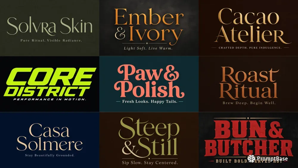 Premium Wordmark Generator
