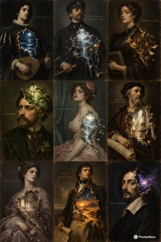 Beautiful Malfunction Portraits
