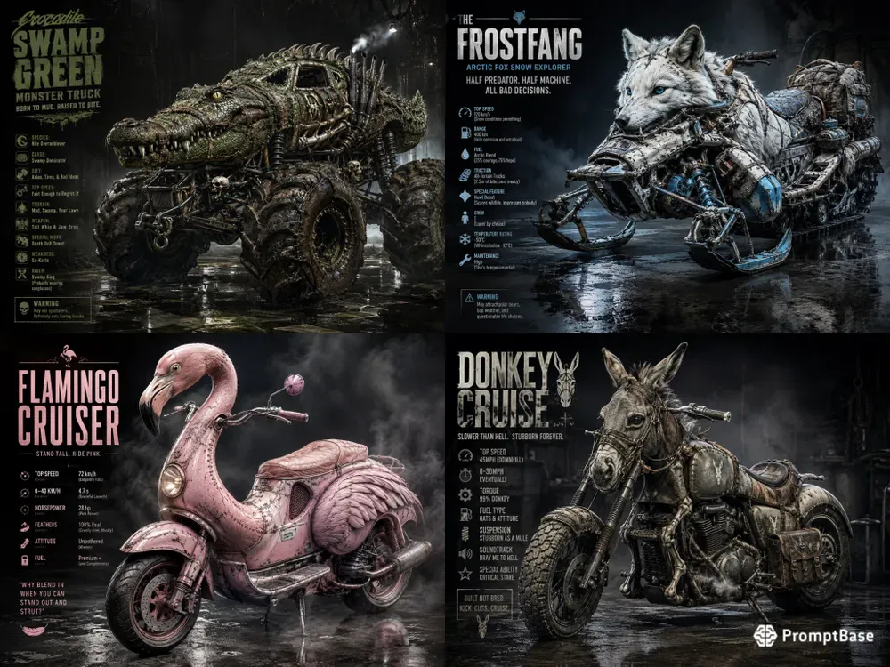 Wild Animal Vehicles
