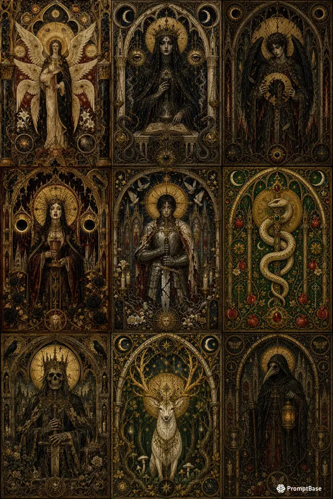 Gothic Byzantine Icons