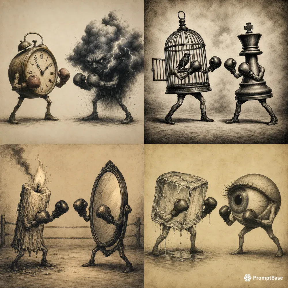 Surreal Battles Of Emotion