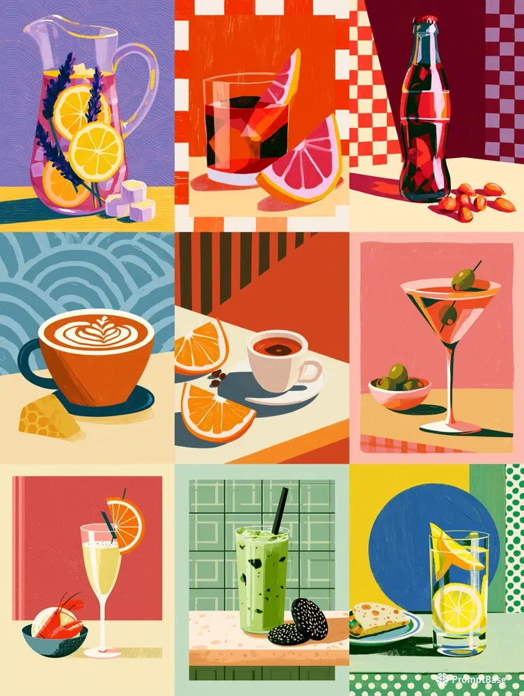Sipnsnack Modern Posters