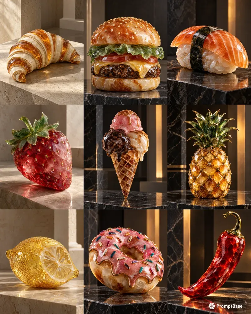 Impossible Food Sculptures
