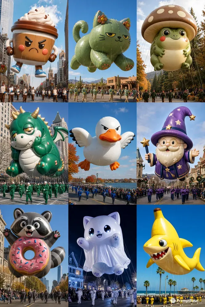 Giant Mascot Parade Balloon Generator