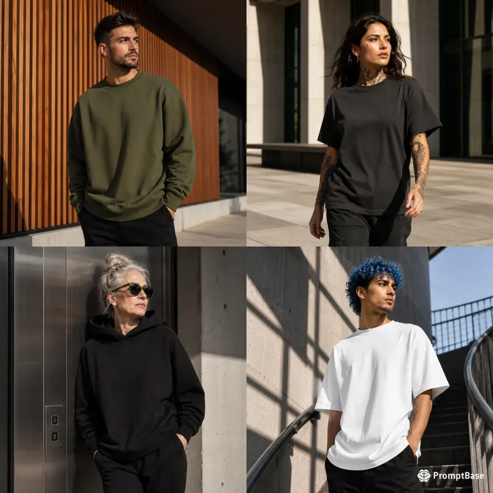 Dynamic Outdoor Pod Apparel Mockups