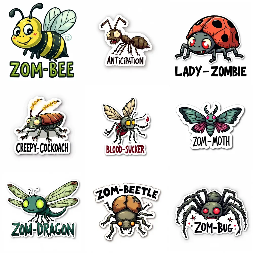 Zombies Insects Clipart And Stickers