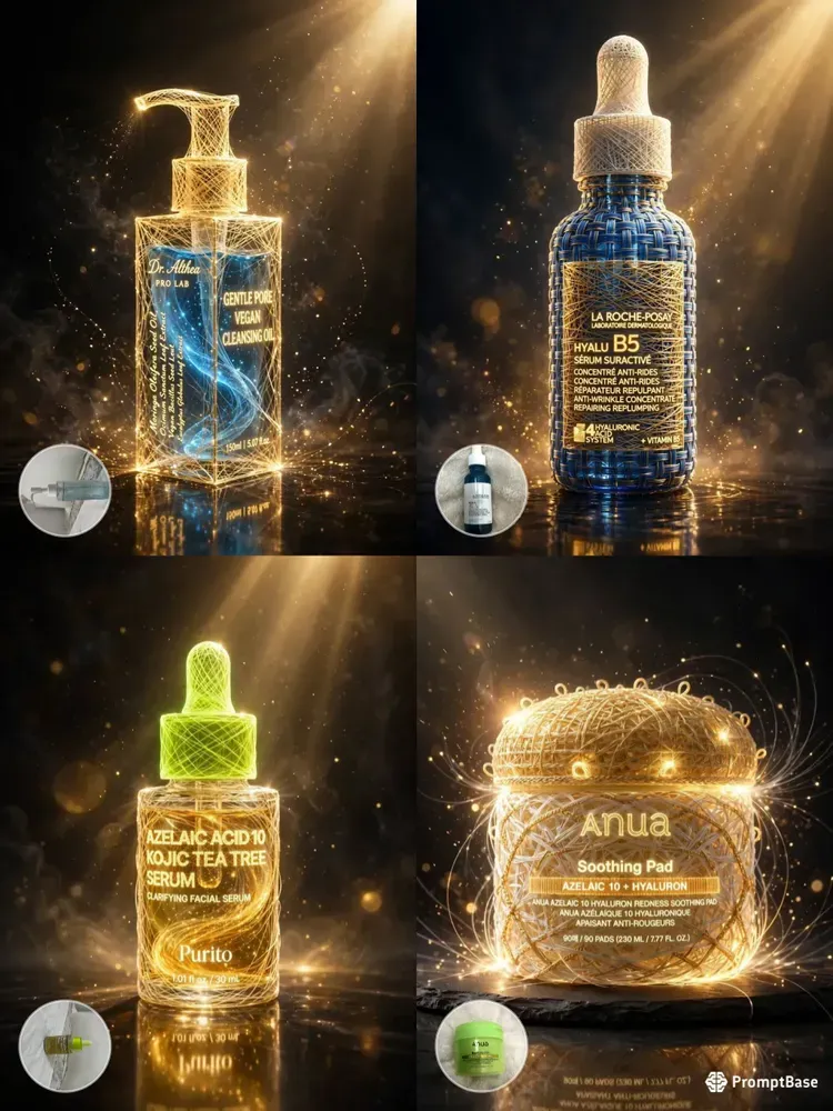 3D Woven Sunlight Product Renders