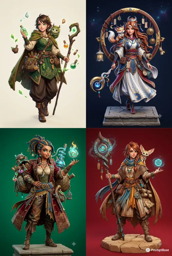 Anime RPG 3D Character Forges