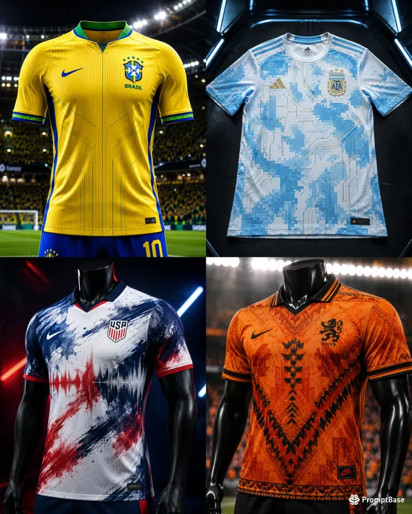 Cinematic Football Jersey Creators