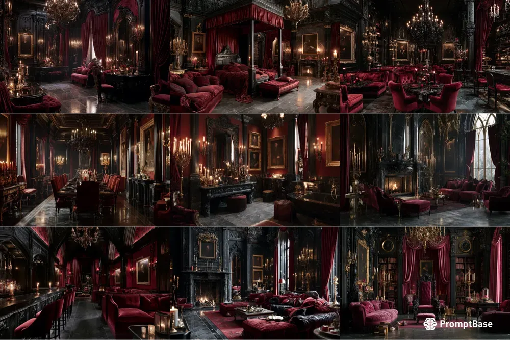 Vampire Court Interiors