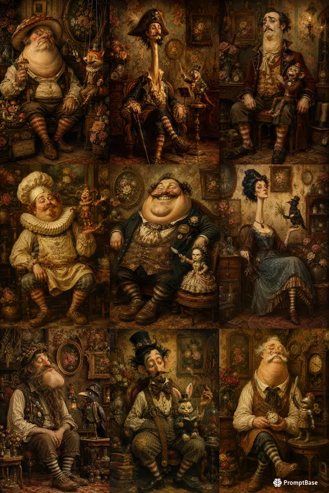 Whimsical Storybook Portraits