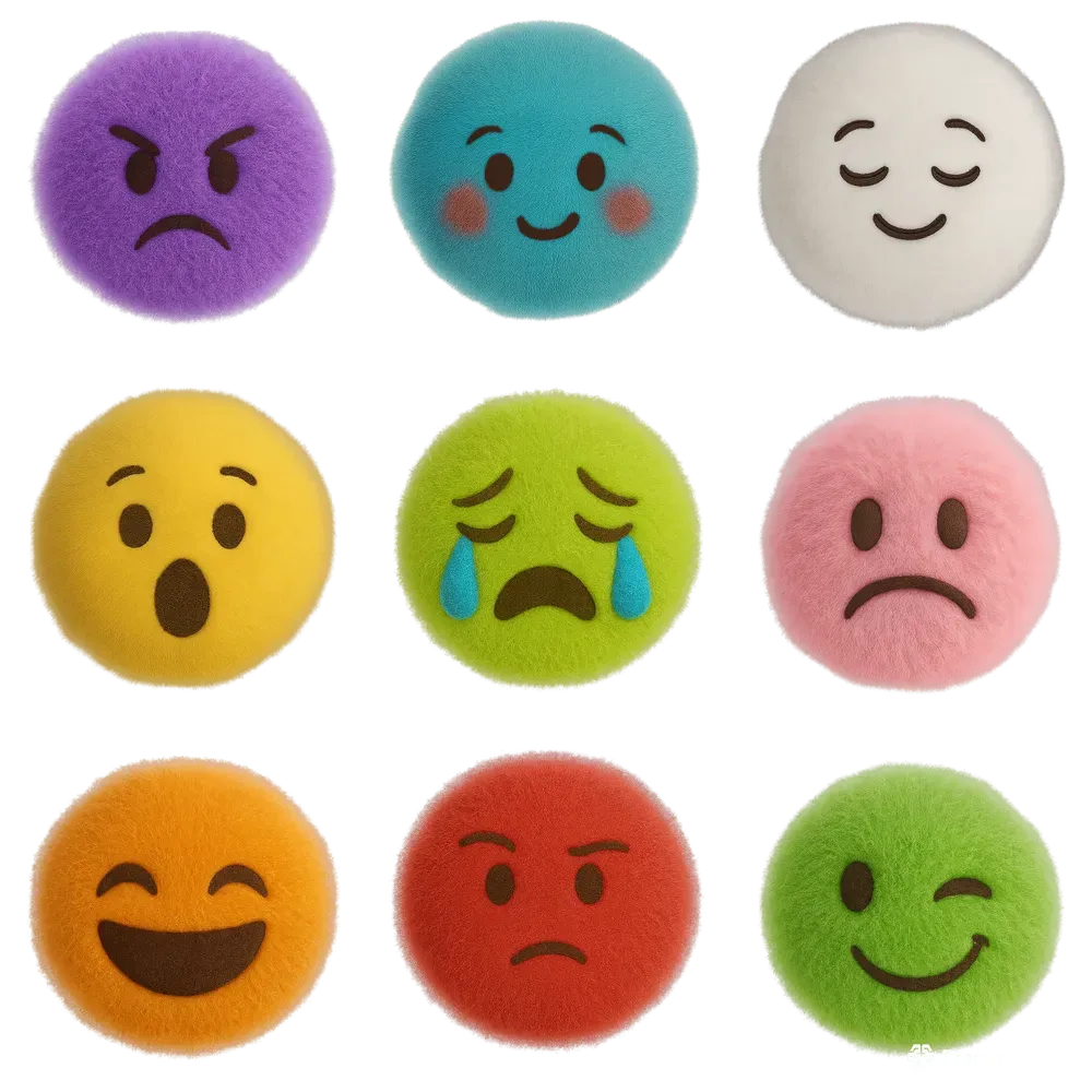Fluffy Emojis Png No Bg