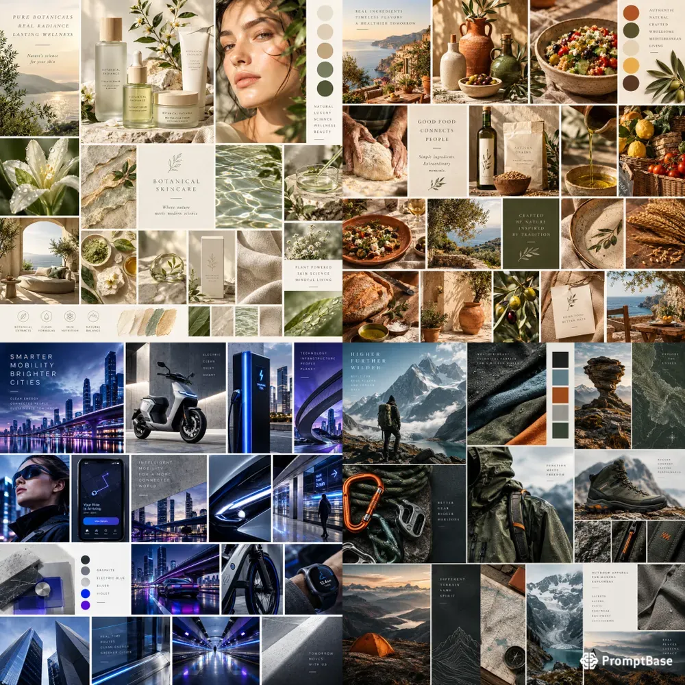 Universal Brand Moodboards