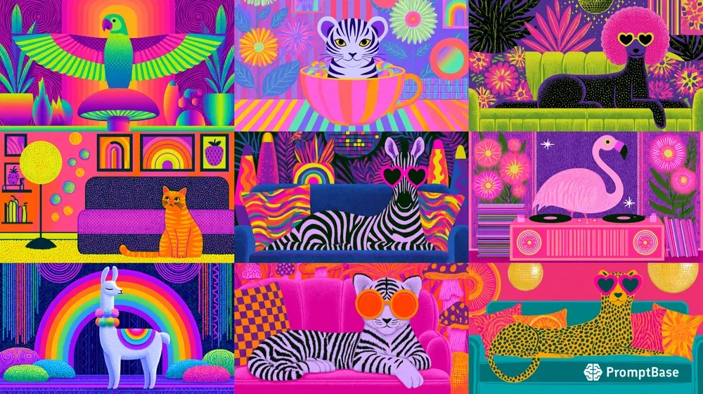 Whimsical Animal Art