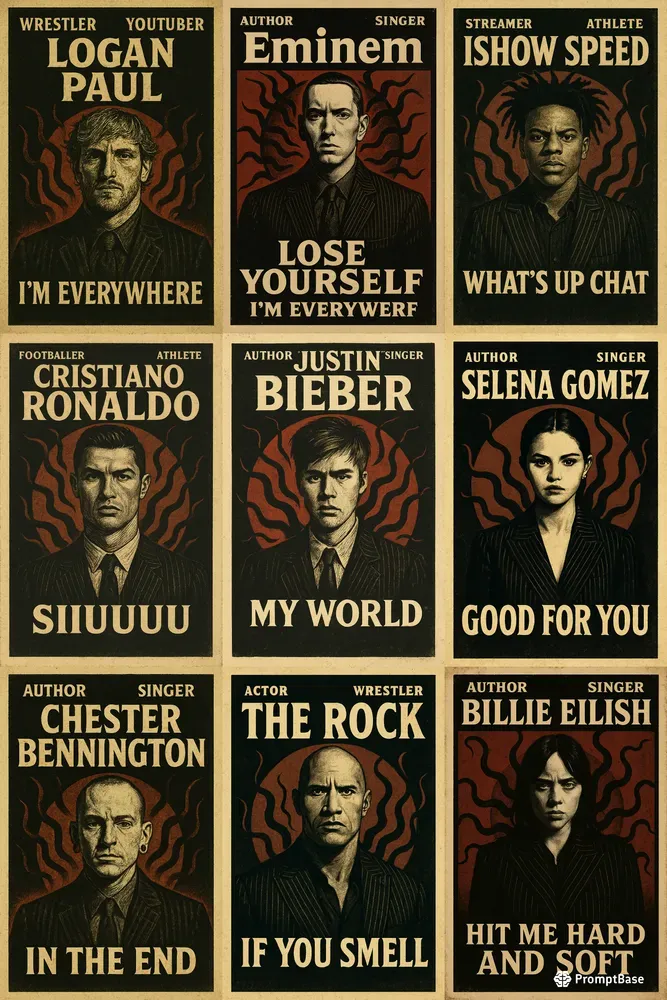 Posters Of Modern Icons