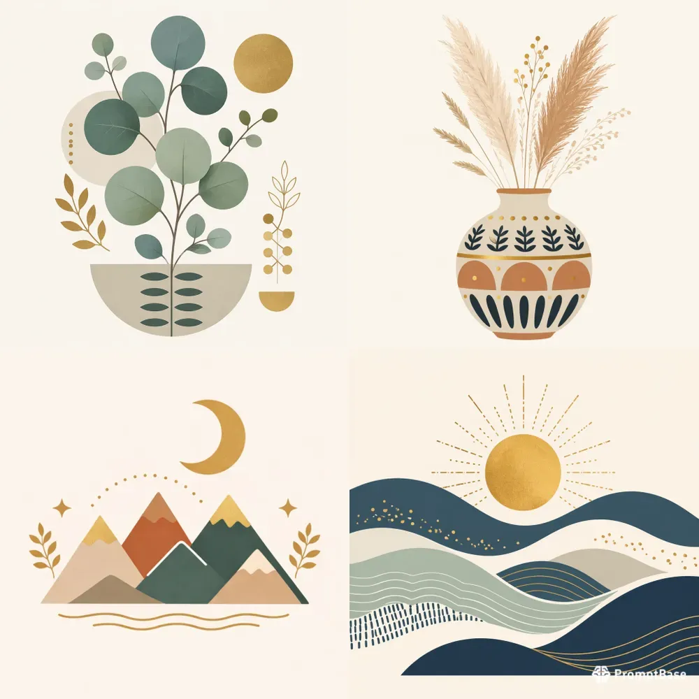 Modern Minimalist Scandi Art Collections