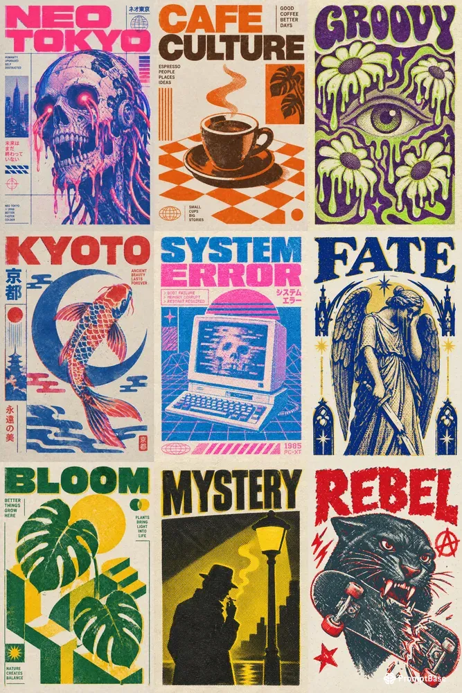 The Risomatrix Pro Poster Engines