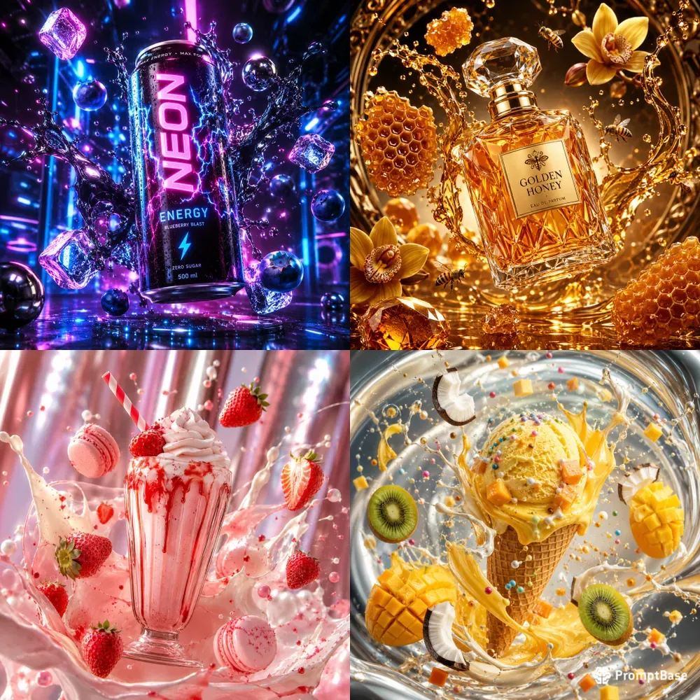 Luxury Splash Art