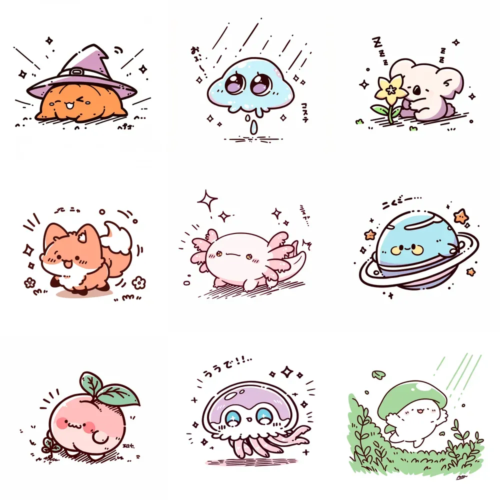 Adorable Kawaii Creatures
