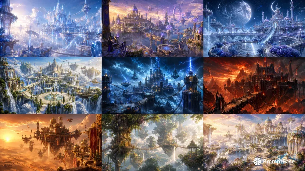 Floating Fantasy Kingdoms