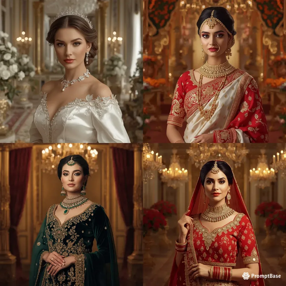 Royal Bridal Portraits