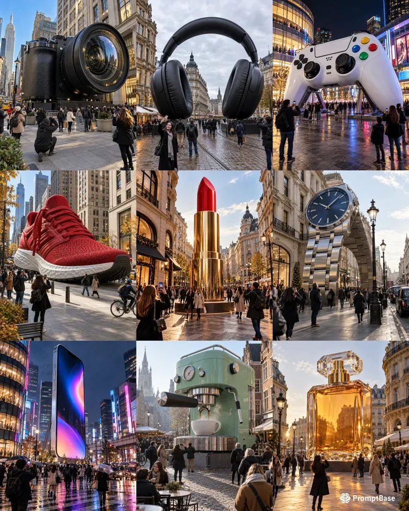 Black Friday Giant Product Streets