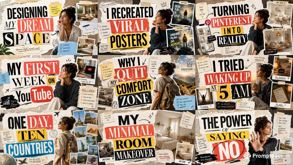 YouTube Magazine Thumbnail Generator