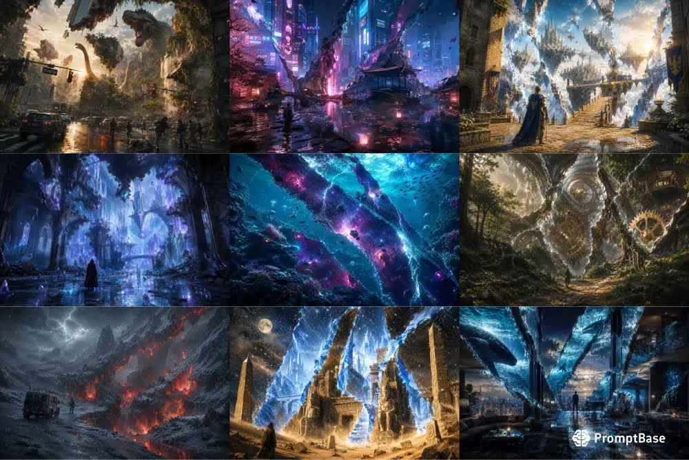Portal Fracture Reality Generator