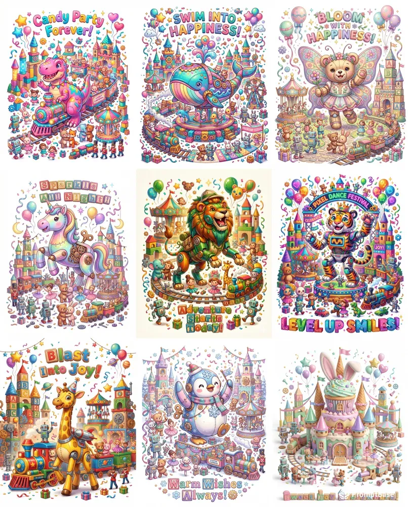 Fantasy Toy Kingdom Cards