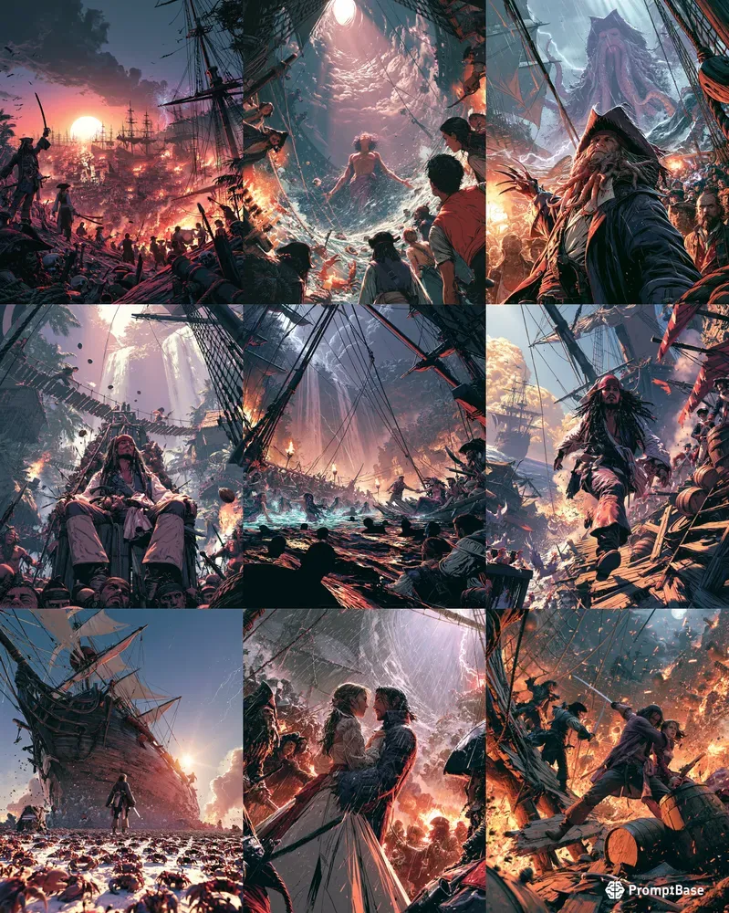 Epic Cinematic Pirate Adventures