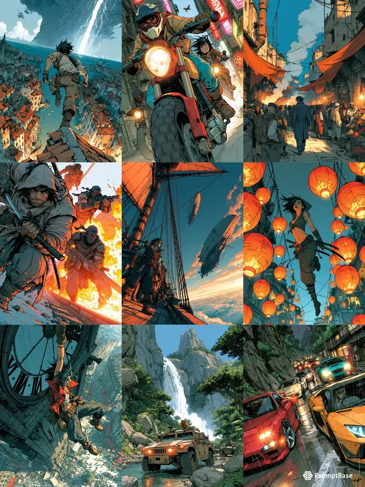 Cinematic Adventure Frames