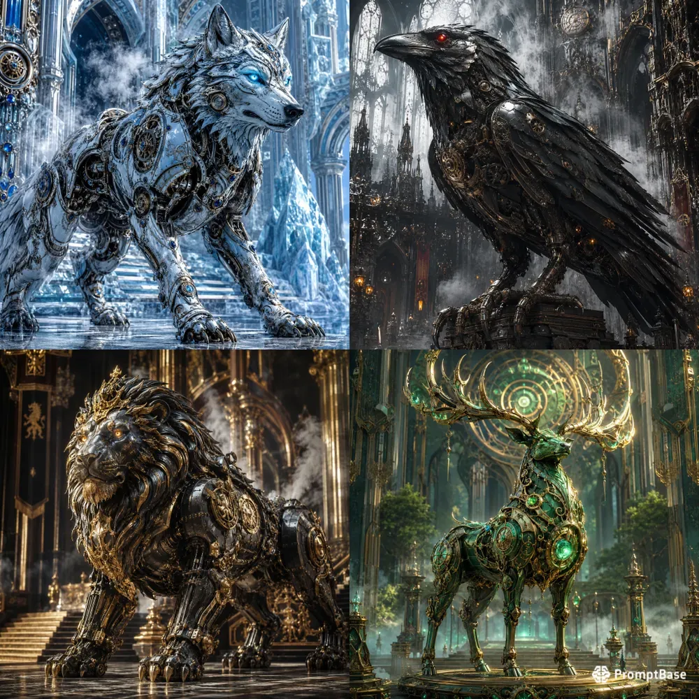 Mechanical Beasts Legendary Steampunk