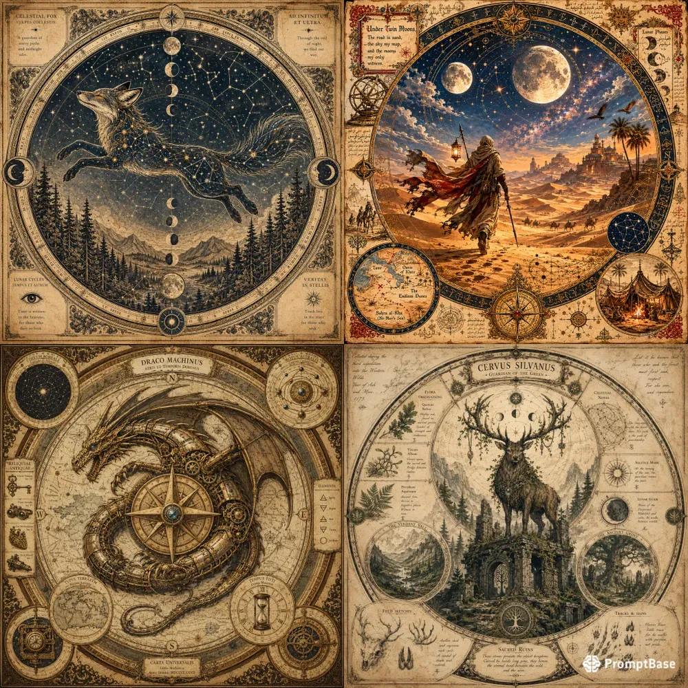 Vintage Mythic Atlas Generator