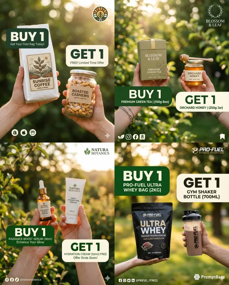Buy1get1 Product Ads