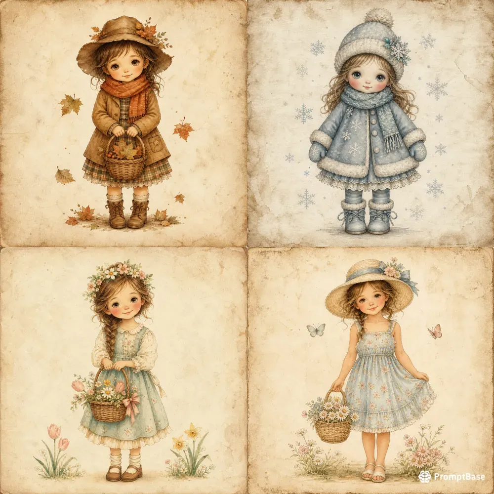 Seasonal Character Journals