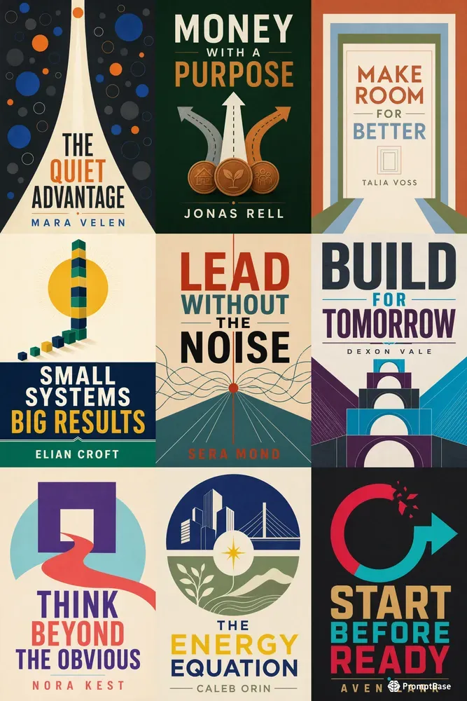 Modern Nonfiction Book Covers