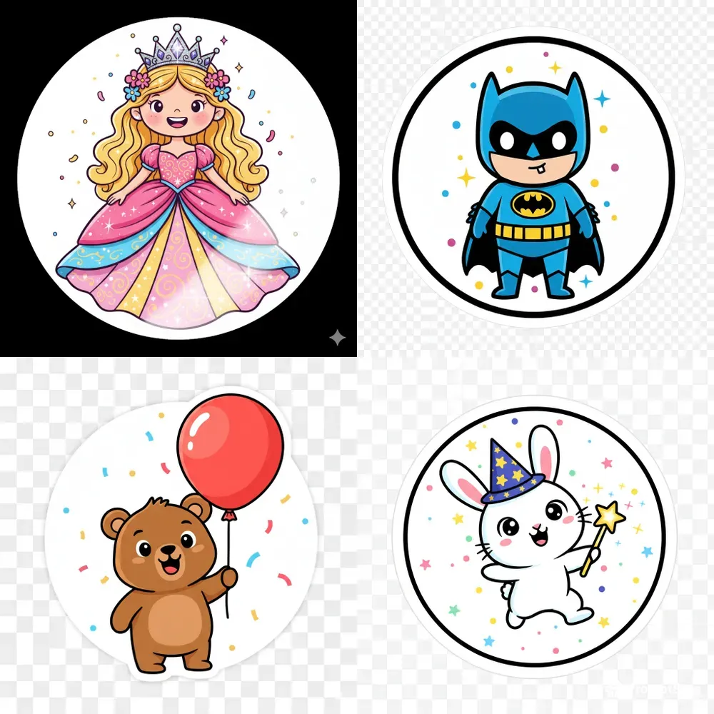 Bright Storybook Stickers