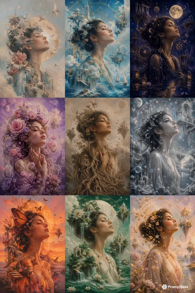 Poetic Surreal Portraits