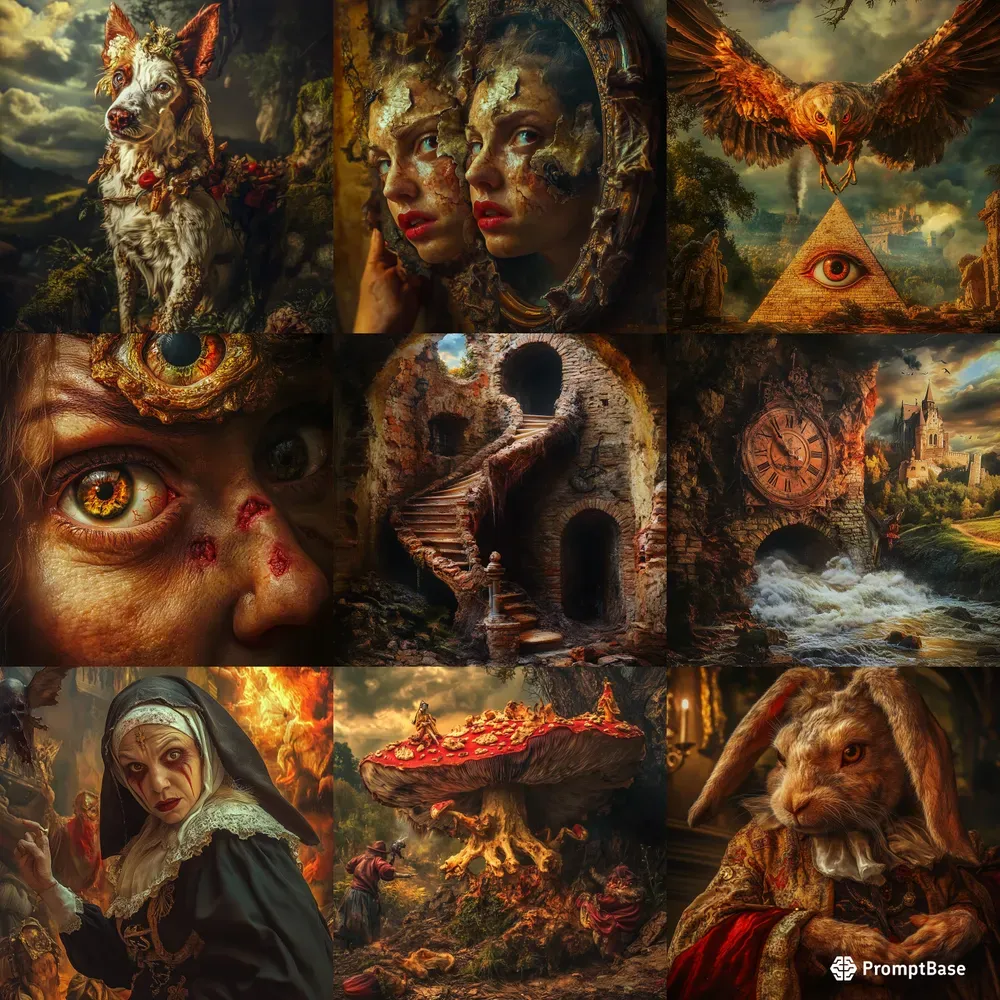 Surreal Mystical Expressions