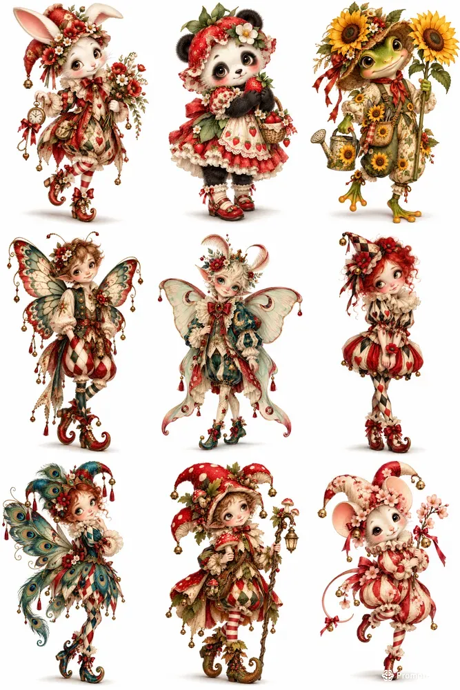 Whimsical Fantasy Characters