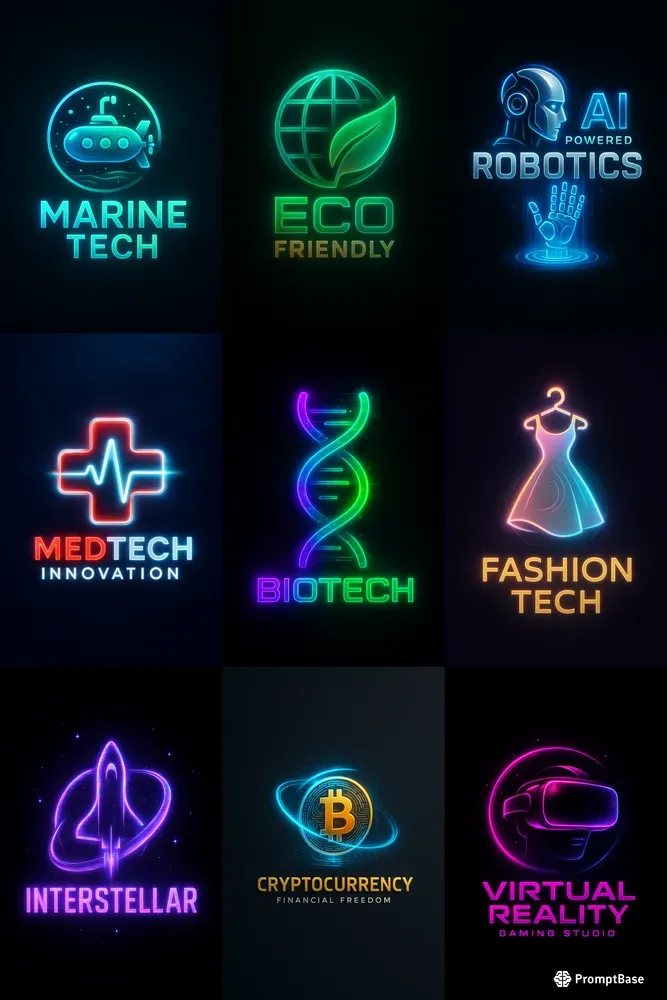 Holotech Logo Designs