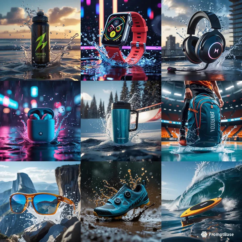 Dynamic Action Product Shots