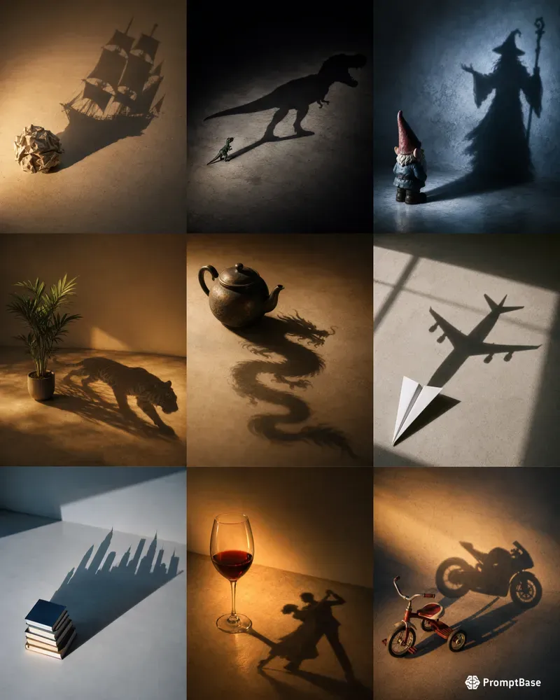 Surreal Shadow Story Photo Art