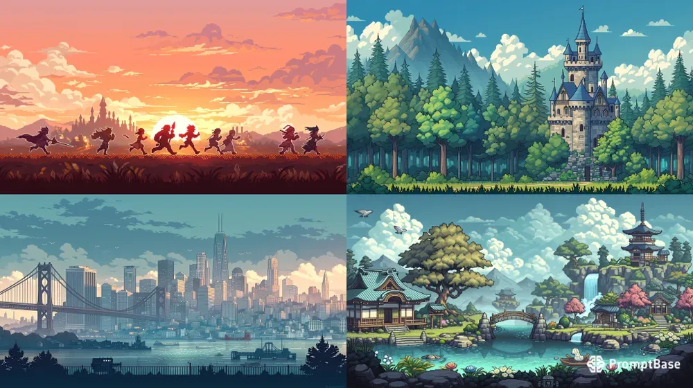 Pixel Art Landscapes