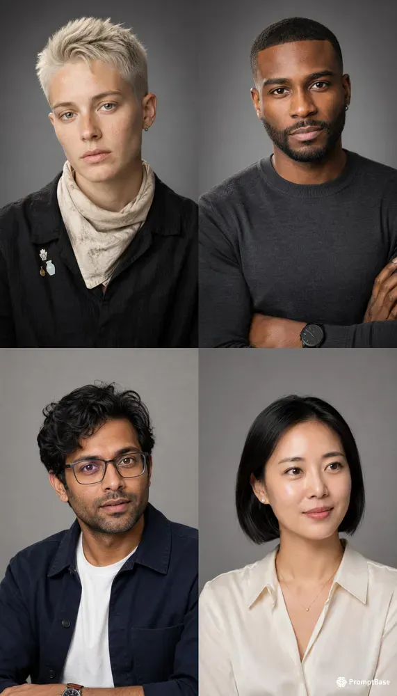 Beauty Dish Creator Headshots