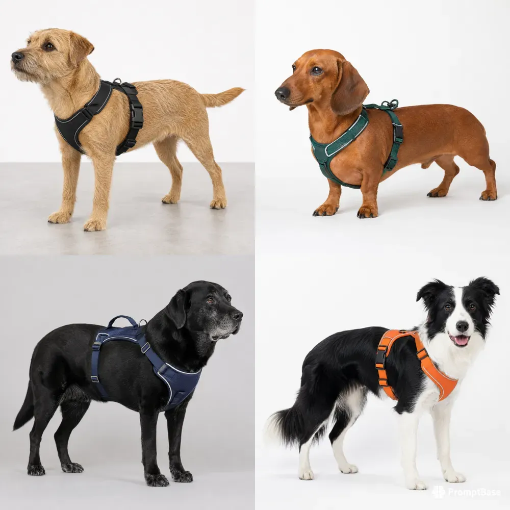 Pet Harness Fit Proof Photos
