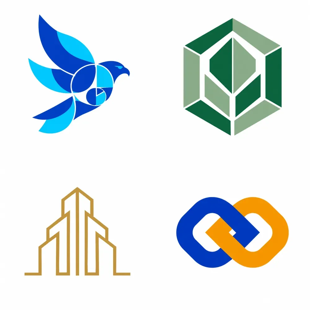 Minimalist Geometric Logos