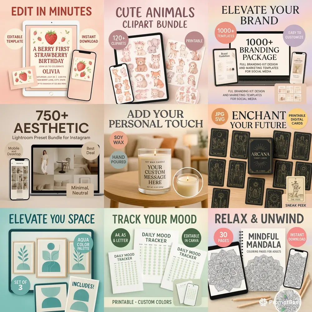 Optimized Etsy Product Thumbnails