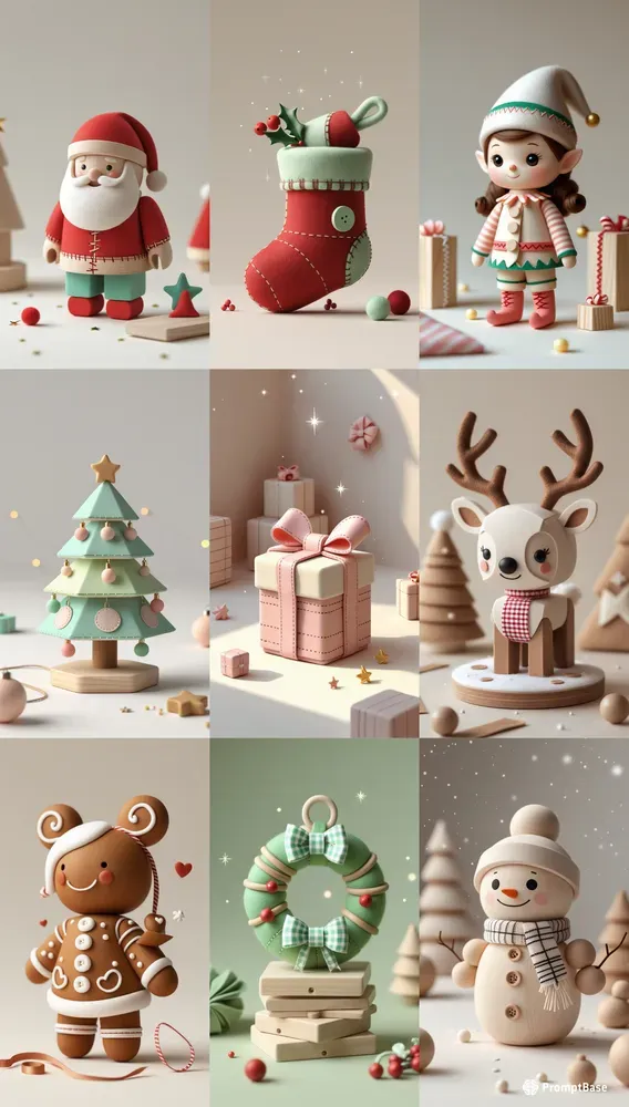 Christmas Whimsical Clip Art Asmar Toys