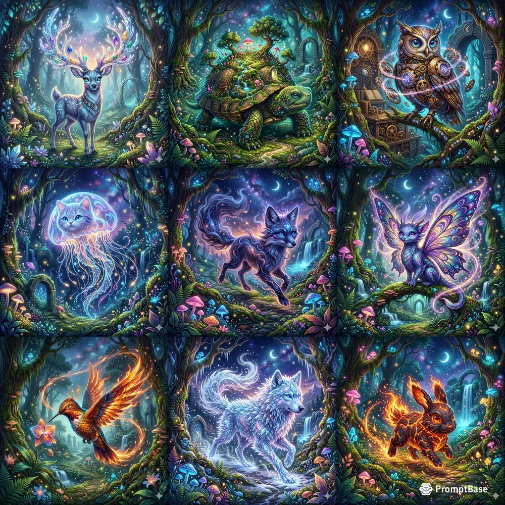 Magical Fantasy Animals